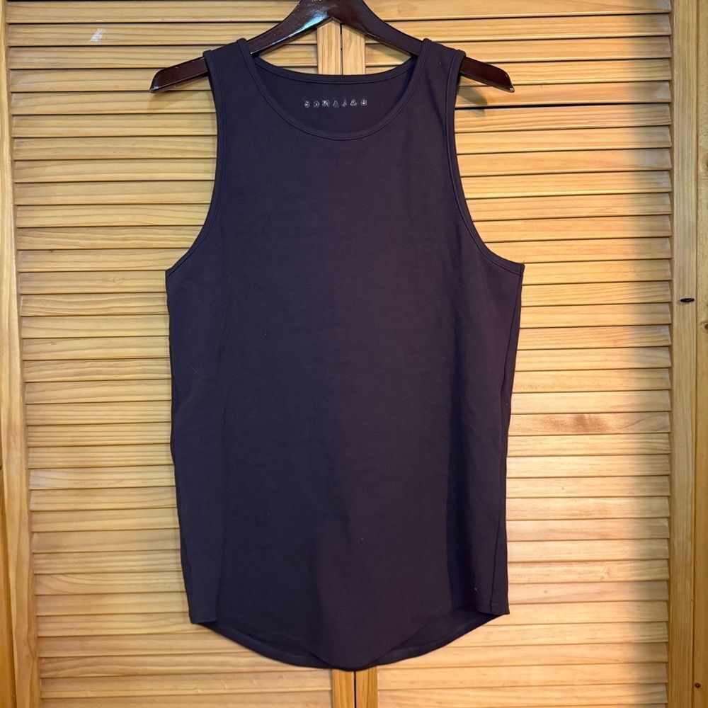 Balance Athletica Men's Dark brown Tank Top size large